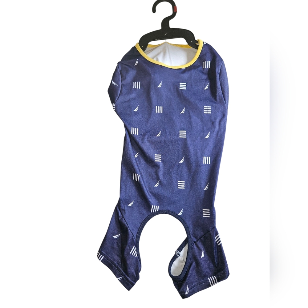 NEW Nautica Brand Dog Pajamas Size Large